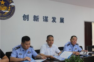 貴州省黔西公安局考察團(tuán)蒞臨溫州國(guó)泰保安公司及溫州市保安職業(yè)學(xué)?？疾熘笇?dǎo)